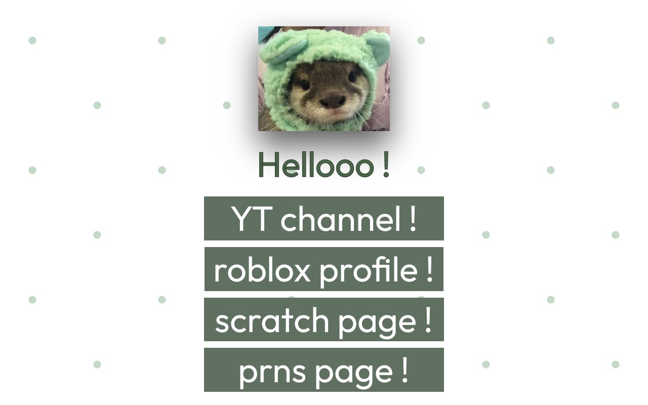 Carrd profile picture for @buffs